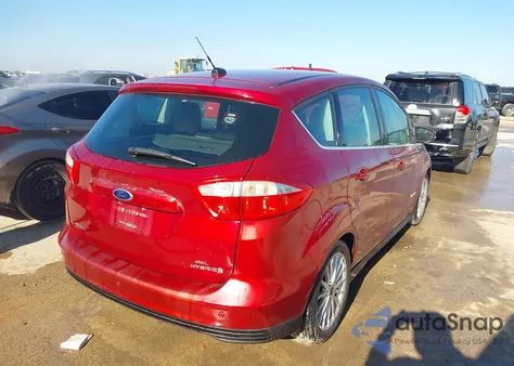 2013 Ford C-Max Hybrid Sel z USA, uszkodzony, nr VIN 1FADP5BU5DL547690